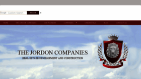 What Jordoncompanies.com website looked like in 2018 (5 years ago)