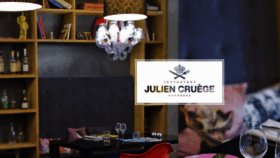 What Juliencruege.fr website looked like in 2018 (5 years ago)