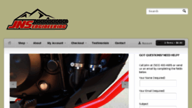 What Jnsengineering.com website looked like in 2018 (5 years ago)