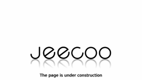What Jeecoo.com website looked like in 2018 (5 years ago)