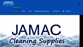 What Jamac.com.au website looked like in 2018 (5 years ago)