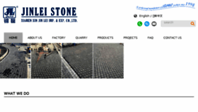 What Jinlei-stone.com website looked like in 2018 (5 years ago)