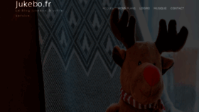 What Jukebo.fr website looked like in 2018 (7 years ago)