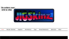 What Jigskinz.com website looked like in 2018 (5 years ago)