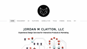 What Jordanmclayton.com website looked like in 2018 (5 years ago)