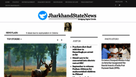 What Jharkhandstatenews.com website looked like in 2018 (5 years ago)