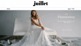 What Juilletofficial.com website looked like in 2018 (5 years ago)