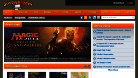 What Juegoz.com website looked like in 2018 (5 years ago)