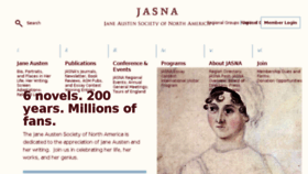 What Jasna.org website looked like in 2018 (5 years ago)