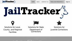 What Jailtracker.com website looked like in 2018 (5 years ago)
