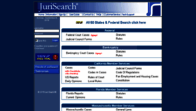 What Jurisearch.com website looked like in 2018 (5 years ago)