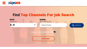 What Jobs68.com website looked like in 2018 (5 years ago)