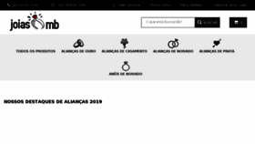 What Joiasmb.com.br website looked like in 2018 (5 years ago)