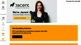 What Jacentretail.com website looked like in 2018 (5 years ago)