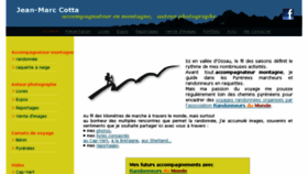 What Jmcotta.com website looked like in 2018 (5 years ago)