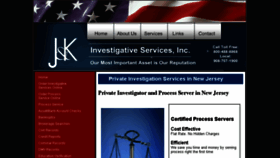 What Jkinvestigativeservices.com website looked like in 2018 (5 years ago)