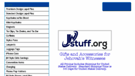 What Jwstuff.org website looked like in 2018 (5 years ago)