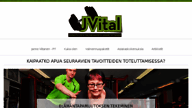 What Jvital.fi website looked like in 2018 (5 years ago)
