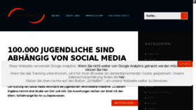 What Jugendmarketing.de website looked like in 2018 (5 years ago)
