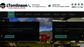 What Jtomlinson.co.uk website looked like in 2018 (5 years ago)