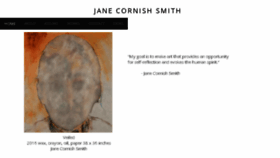 What Janecornishsmithart.com website looked like in 2018 (5 years ago)