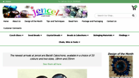What Jencel.co.uk website looked like in 2018 (5 years ago)