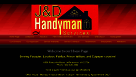 What Janddhandyman.com website looked like in 2018 (5 years ago)