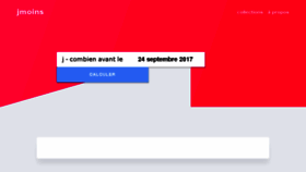 What Jmoins.fr website looked like in 2018 (8 years ago)
