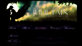 What Juliefain.com website looked like in 2018 (5 years ago)