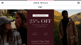 What Jackwills.hk website looked like in 2018 (5 years ago)