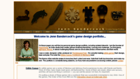 What Jennsand.com website looked like in 2018 (5 years ago)