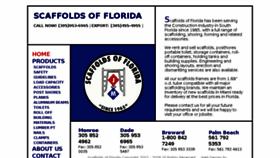 What Jmscaffoldsofflorida.com website looked like in 2018 (5 years ago)