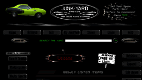What Junkyardfind.com website looked like in 2018 (5 years ago)