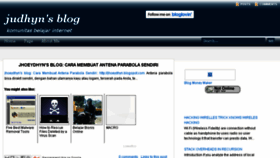 What Judhyn-training.blogspot.com website looked like in 2018 (5 years ago)