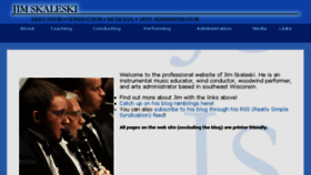 What Jimskaleski.com website looked like in 2018 (7 years ago)