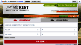 What Jeanlainrent.com website looked like in 2018 (5 years ago)