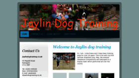 What Jaylindogtraining.co.uk website looked like in 2018 (5 years ago)