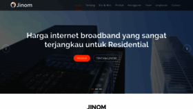 What Jinom.net website looked like in 2018 (5 years ago)