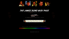 What Jamesbond-online.com website looked like in 2018 (5 years ago)