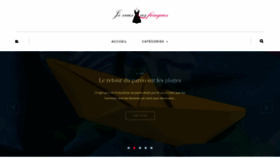 What Jeveuxcesfringues.com website looked like in 2018 (5 years ago)