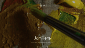 What Jami-art.com website looked like in 2018 (5 years ago)