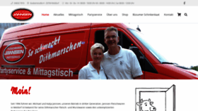 What Jannsen-fleischwaren.de website looked like in 2018 (5 years ago)