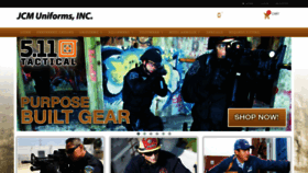 What Jcmuniforms.com website looked like in 2018 (5 years ago)