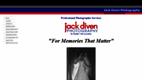 What Jackdivenphotography.com website looked like in 2018 (5 years ago)
