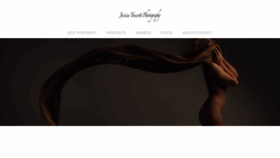What Jessicatruscott.com website looked like in 2018 (5 years ago)
