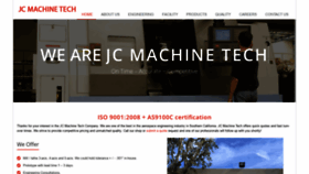 What Jcmachinetech.com website looked like in 2018 (5 years ago)