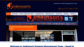 What Jenkinsonspropertyteam.com website looked like in 2018 (5 years ago)