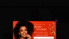 What Joiasvip.com.br website looked like in 2018 (5 years ago)