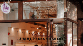 What Jaimefrenchbakery.com website looked like in 2018 (5 years ago)