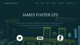 What Jamesfosterltd.co.uk website looked like in 2018 (5 years ago)